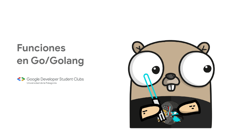 Funciones en Go